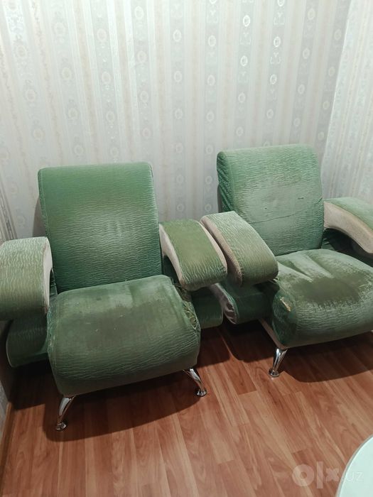 кресло мягкие - 2 штуки