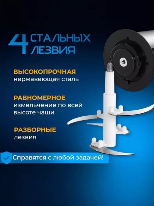 Oshxona uchun elektr maydalagich, chopper, sokovijimalka сhoper mikser