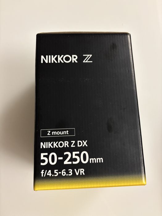 Nikkor Z DX 50-250mm f/4.5-6.3 VR sigilat