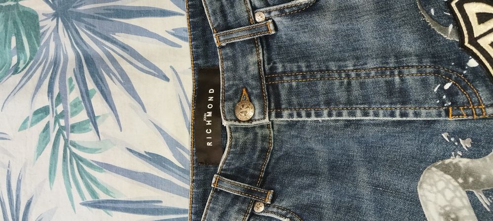 Оригинални мъжки дънки-RICHMOND I JUST KAVALLI