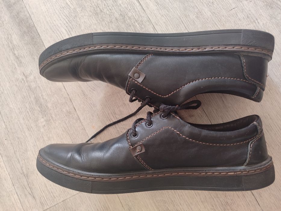 Ботинки мужские кожаные