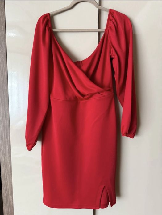 Rochie rosie de craciun/revelion