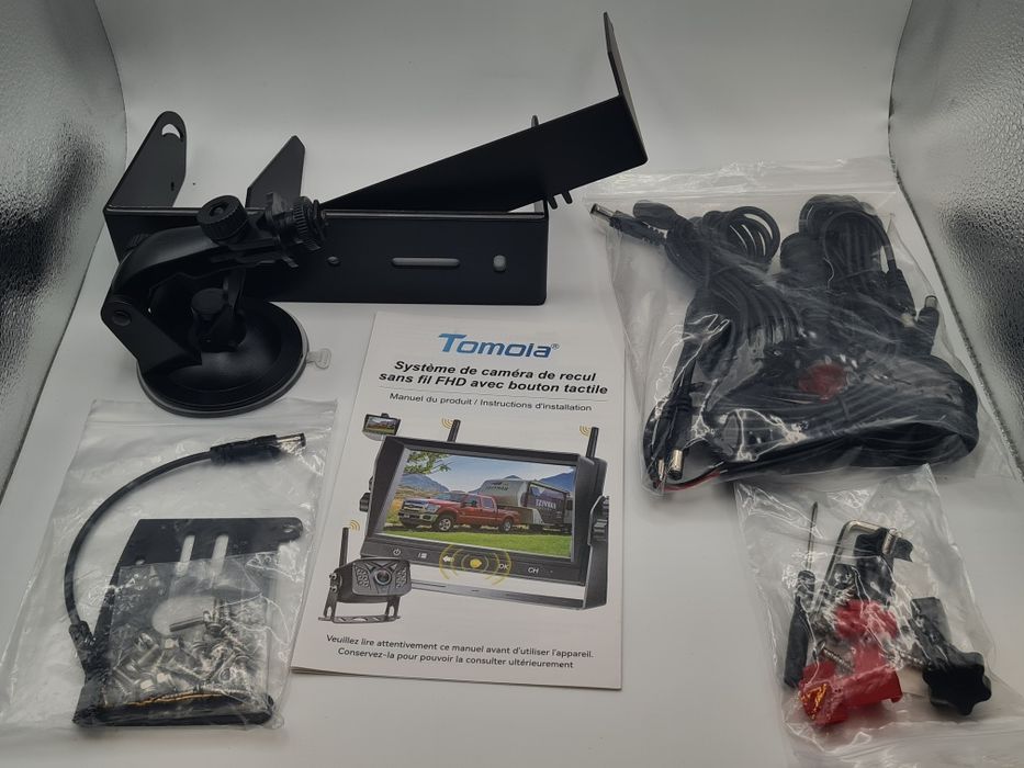 Tomoia HD 1080P 7" Camera Wireless Spate – Night Vision, Waterproof, M