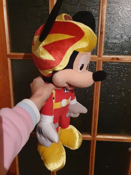 Pluș Mickey Mause Pilotul de Curse