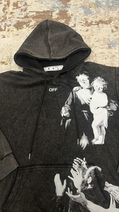 off white худи M size новый