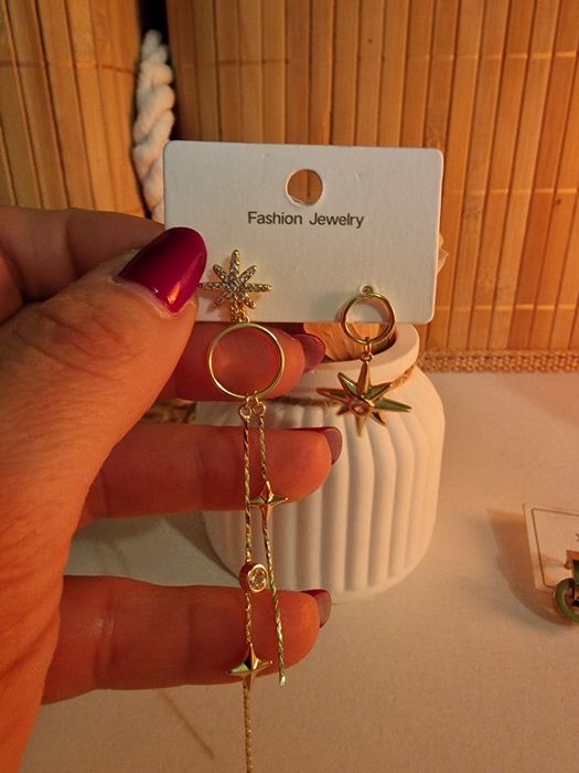 Обеци "бижутерия"