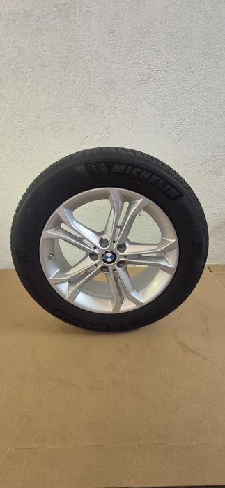 Оригинални  джанти за BMW със зимни гуми Michelin 225/60R18