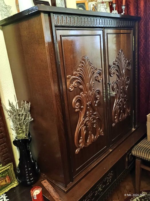 set mobilier sufragerie din lemn masiv