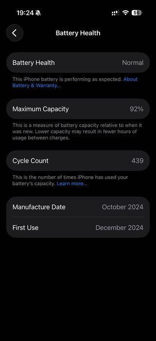 iPhone 16 Pro 256GB Black Titanium