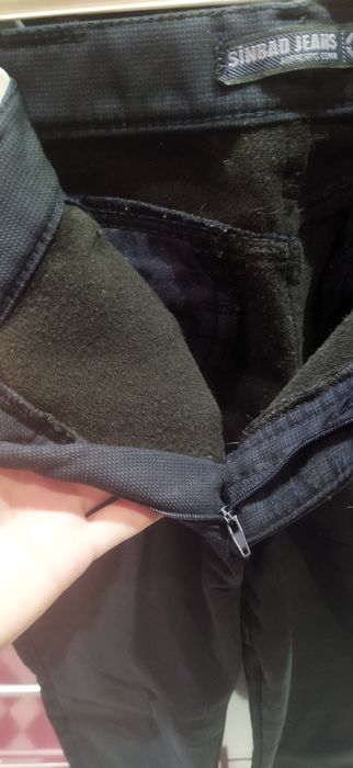 Школьные брюки утеплённые 158р