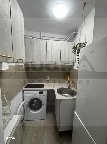 Apartament renovat cu 2 camere, 30 mp, zona Piata Hermes