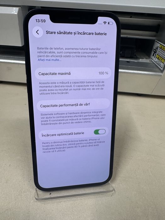 Iphone 12  / 128 gb / 100% baterie  / LA REDUCERE / folie sticla cadou