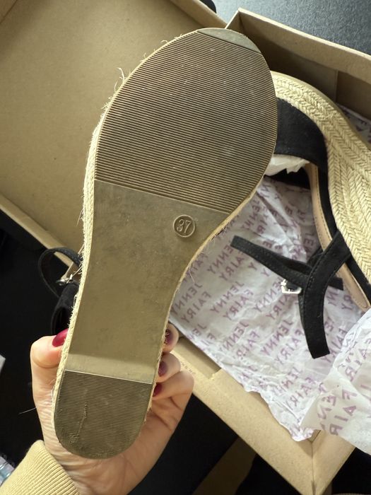 Sandale noi Jenny Fair