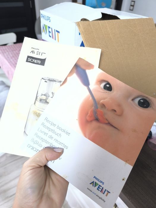 Aparat de gatit cu aburi si blender 2in1 philips avent