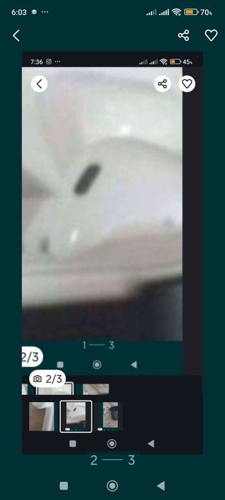 Беспроводной блютуз наушник.