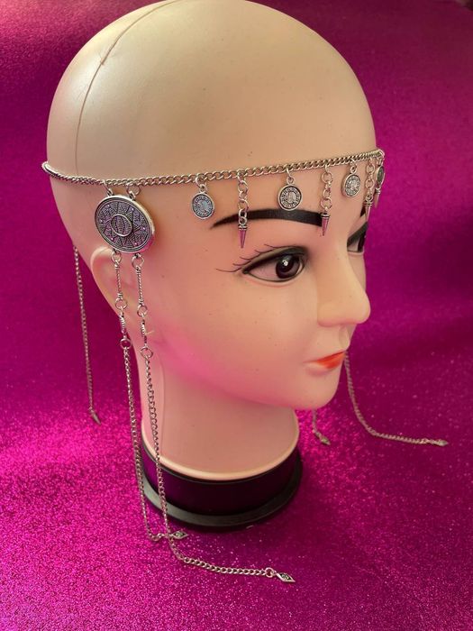 Шекелік шашбау сырға