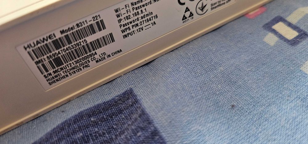 router 4g folosit cu cartela Vodafone