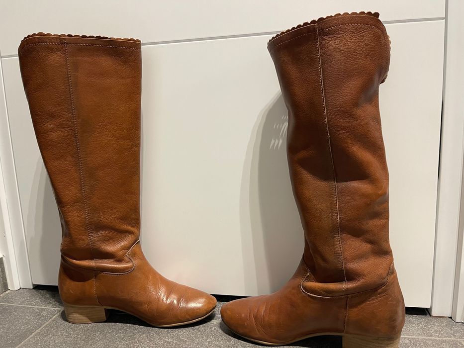 Cizme piele, Papucei