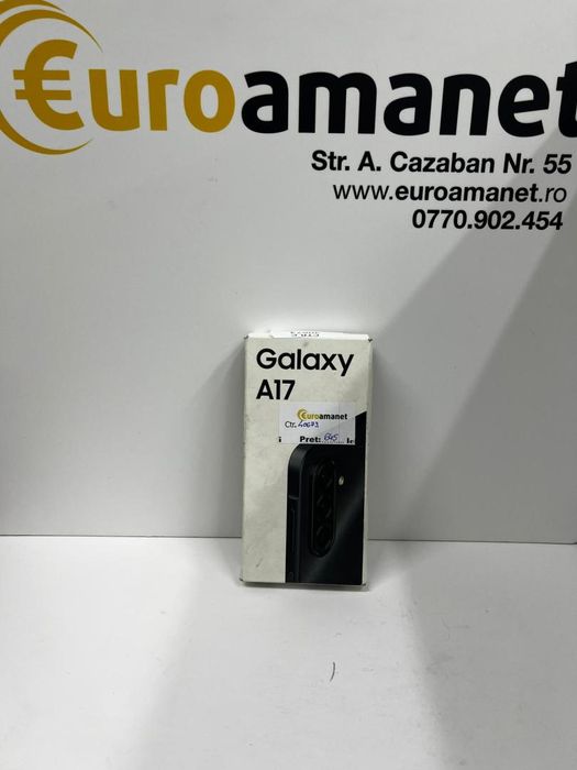 Telefon mobil Samsung Galaxy A17, Dual SIM, 4GB RAM, 128GB -I-