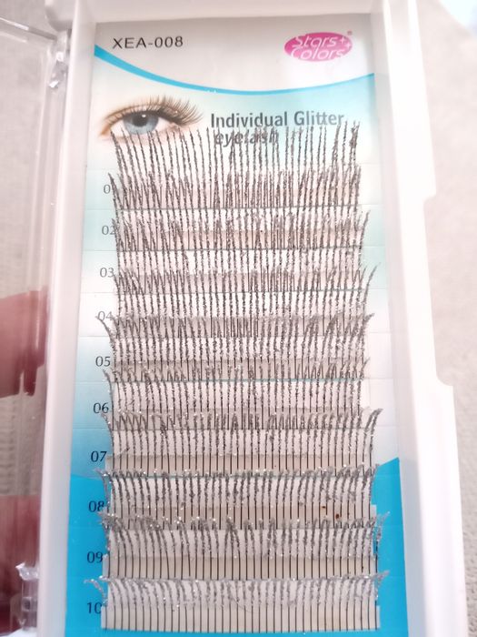 Комплект Мигли автоматични,косъм по косъм ,пинцети и др.