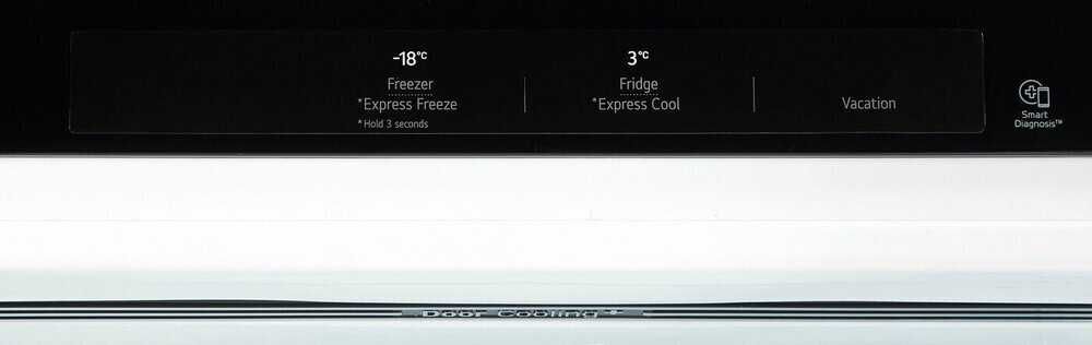 Хладилник с фризер LG GBP62MCNAC 203см.
