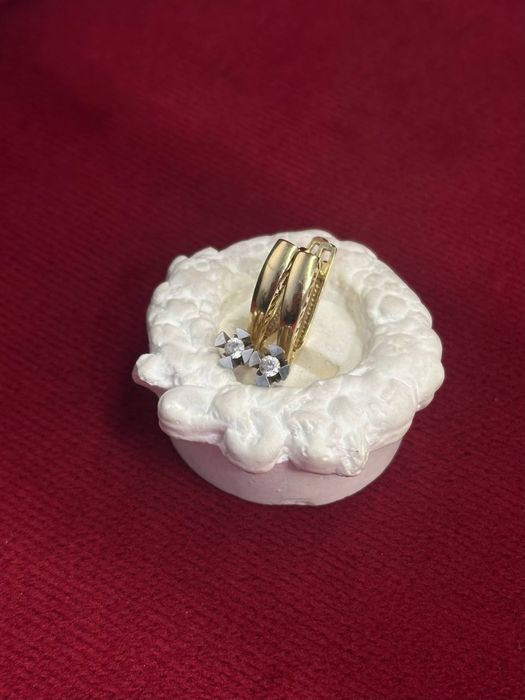 Золотые серьги/BariBarShop/0•0•24
