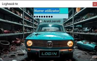 Program gestiune dezmembrari auto, piese si anvelope