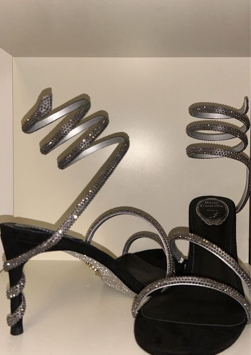 Sandale Rene Caovilla piele naturala pe stoc