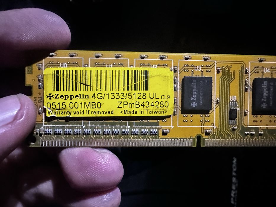 Оперативка память DDR3/DDR4