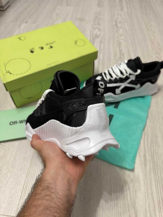Oferta WOW * Adidasi Off white odsy negru cu alb