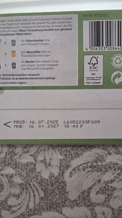 Lapte praf . Cutie noua