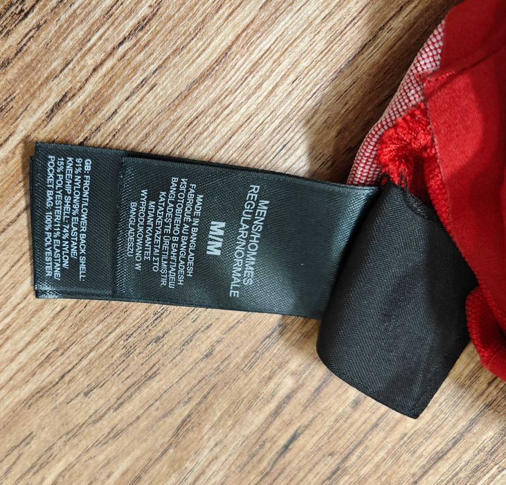 The North Face Оригинален мъжки Червен туристически панталон размер М