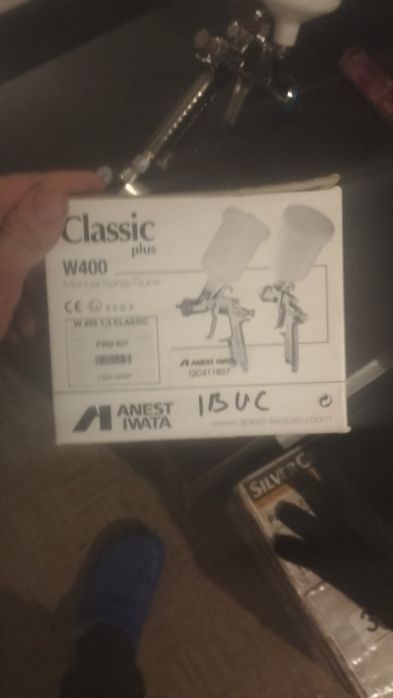 Vând pistol de vopsit Ivata belaria W 400