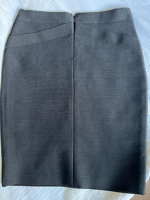 Черна бандажна пола