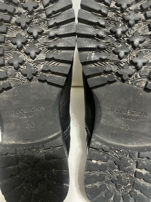 Ботинки кожаные Tj collection зимние