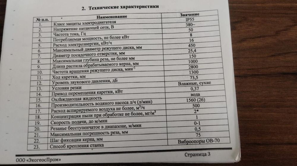 Продается кернорез