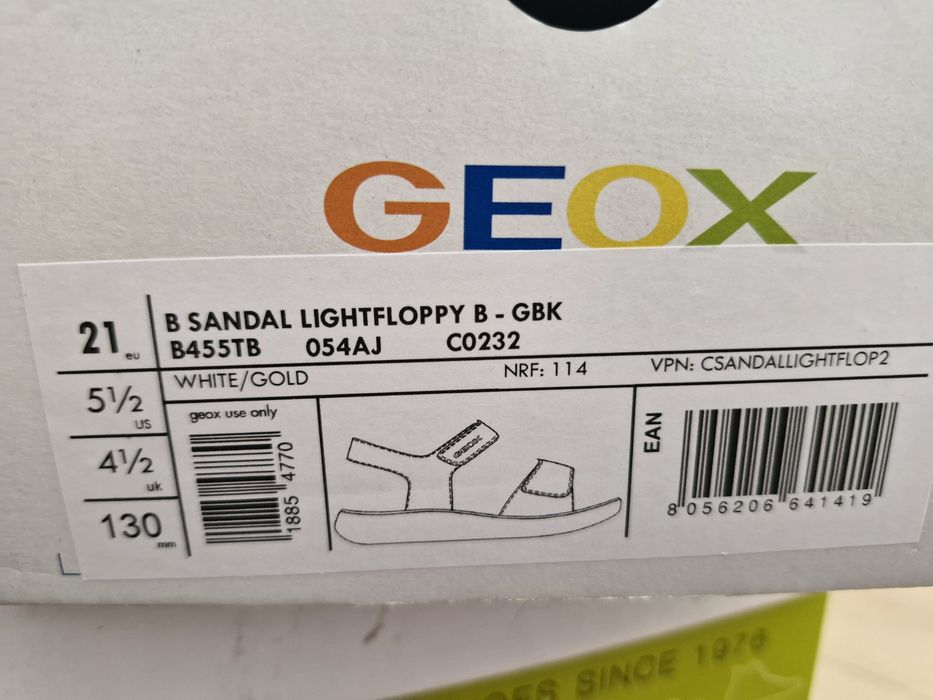 Детски сандали Geox размер 21