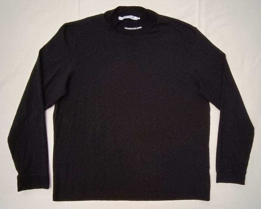 Calvin Klein Jeans оригинална блуза 2XL памук черно горно блуза