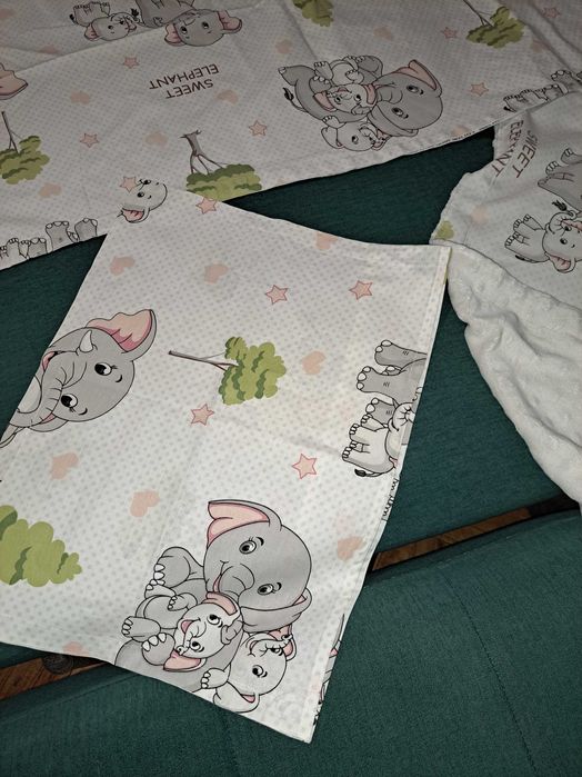 Детски комплект спално бельо да новородено за кошара 60/120