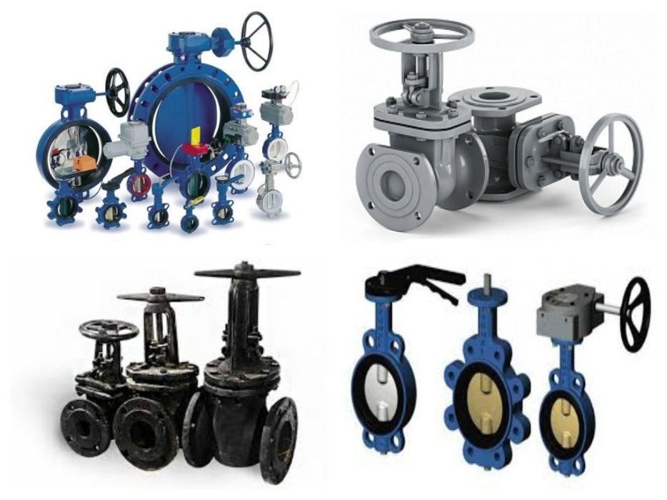 Задвижки, фланцы, затворы, отводы, трубопроводная арматура