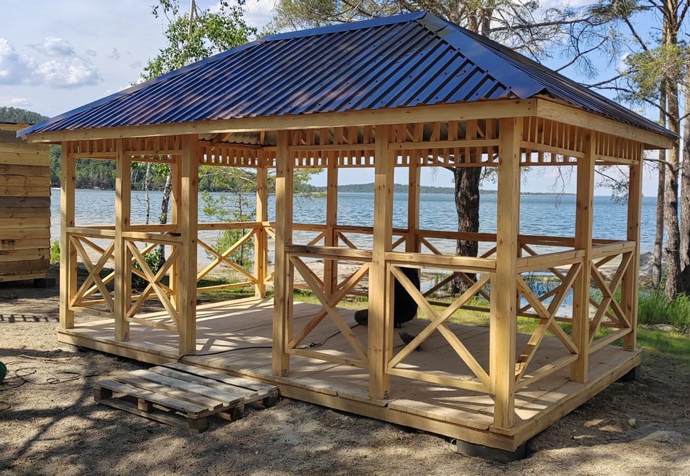 Беседки из дерева