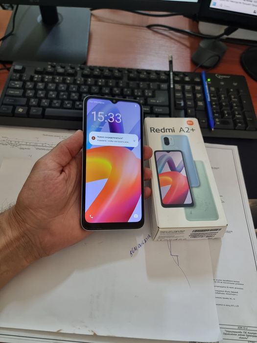 Redmi A2+ 64gb ideal ochilmagan usta kurmagan aybi yuq tozza telefon