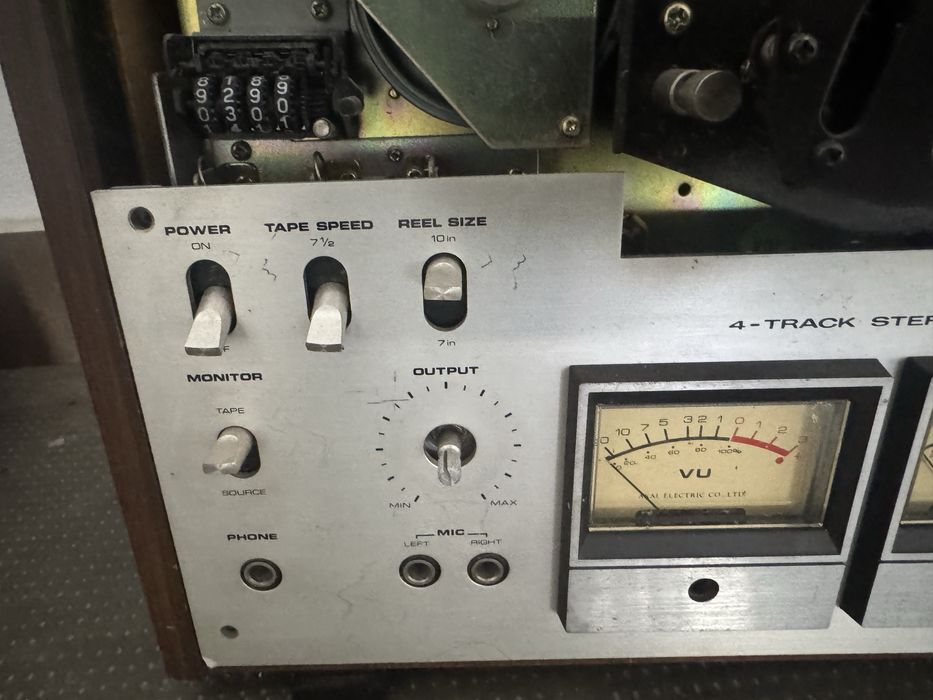 Magnetofon Akai GX-630D — piese/restaurare, capete GX originale