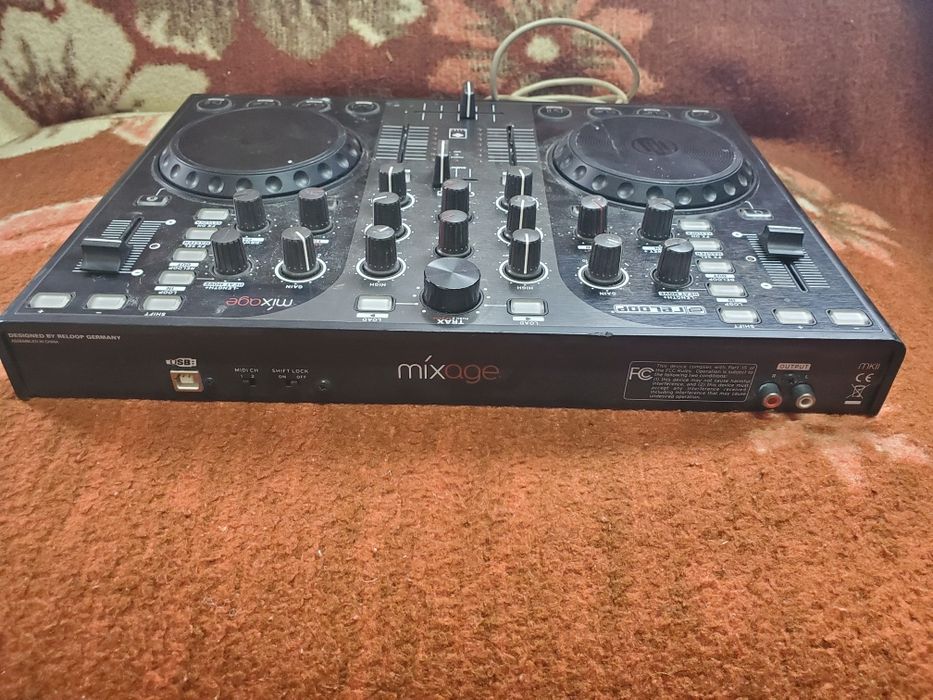 Consola mixer mixage reloop