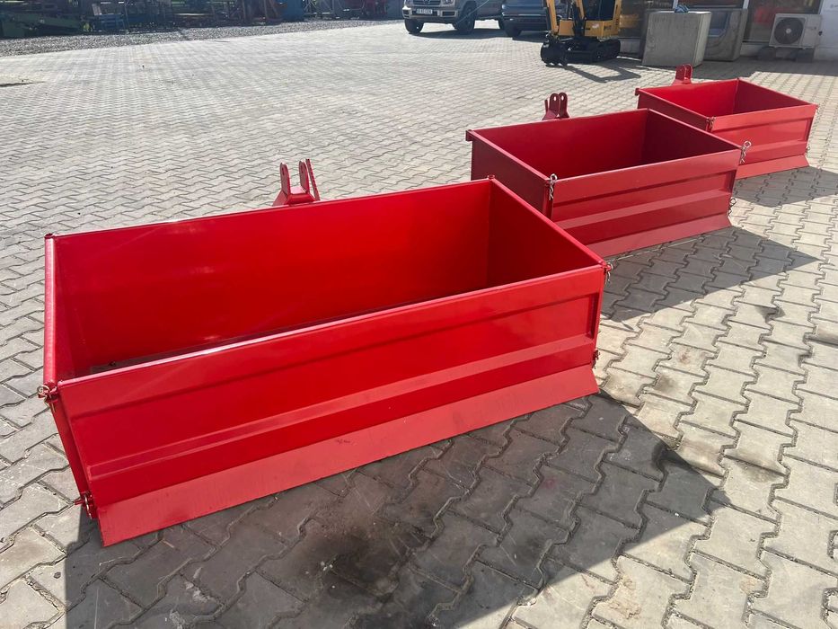 Cupa basculabila de tractor - de 1  / 1.2 / 1.5 m - (Noua)