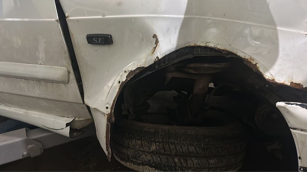 Ваз 2114 белая, чипованная