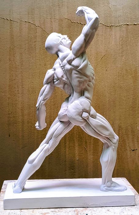 Гипсови Форми за Рисуване / Декорация / Нос / Ухо / Око / Уста / Череп