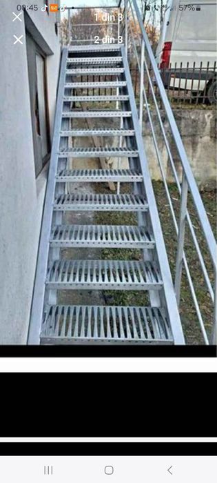 Facem scara zincata la comanda si cum dorit si montaj si transport