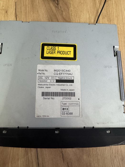 Магнитола Subaru