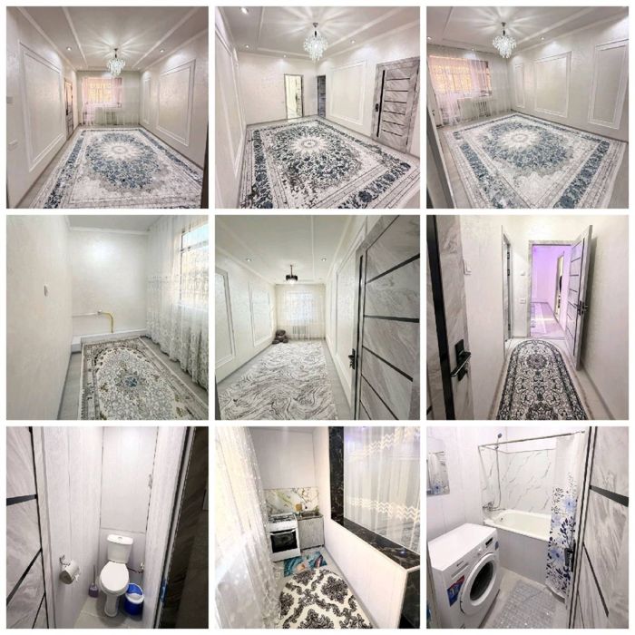 Chilonzor 11 kvartal Al-xorazmiy kurg 2xona 3 xona qilingan